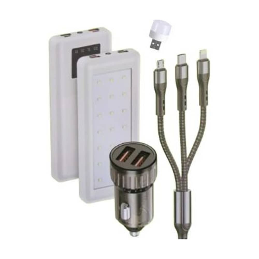 Power Bank 22.000 Mah Y22 Kit Card Cable 3 En 1 image number 0.0