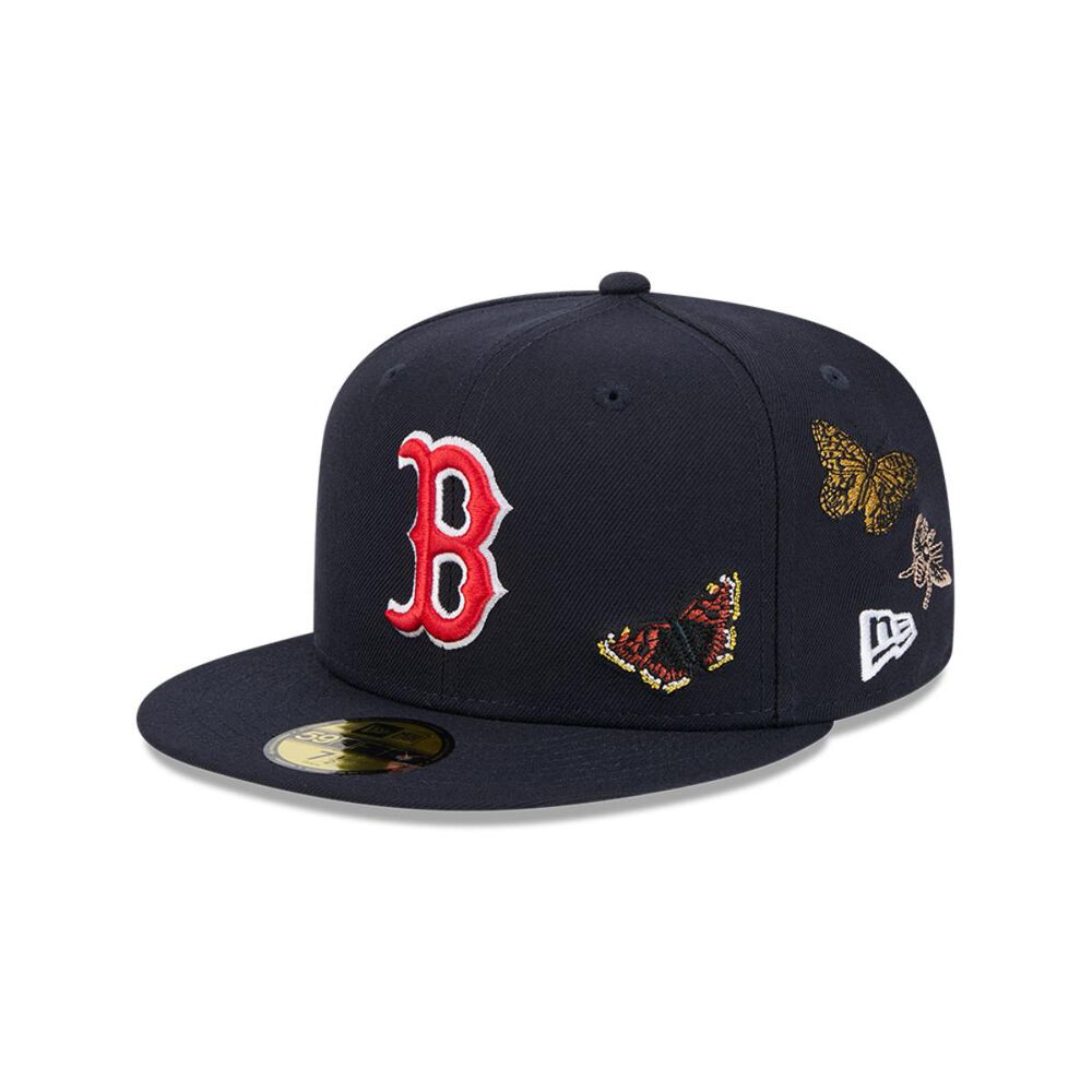 Gorra 59fifty Mlb Boston Red Sox Felt X Mlb Azul image number 0.0