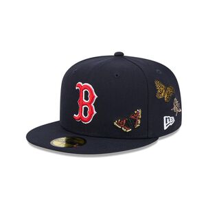 Gorra 59fifty Mlb Boston Red Sox Felt X Mlb Azul