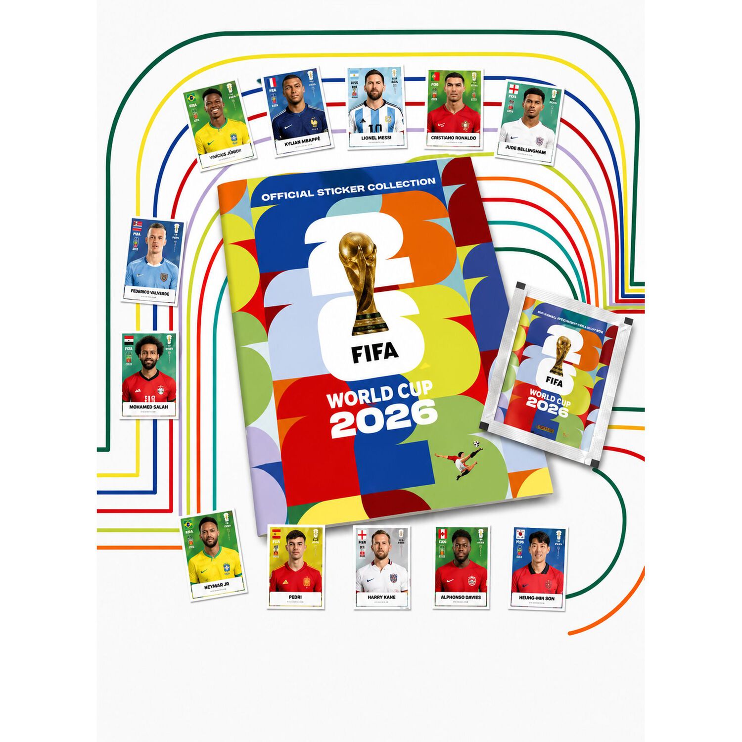 &Aacute;lbum Mundial Fifa 2026 Tapa Blanda Panini image number 3.0