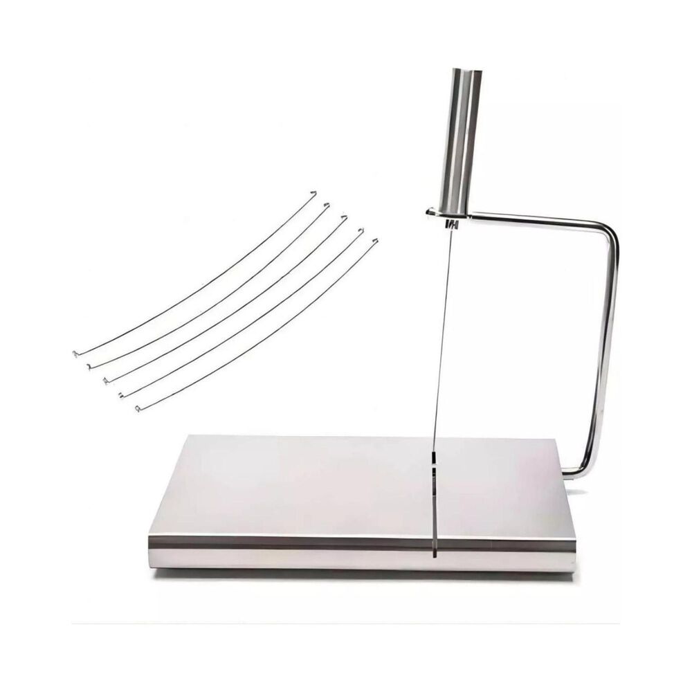 Rebanadora Multifuncional Queso Cocina Alambre Acero Inoxidable image number 1.0