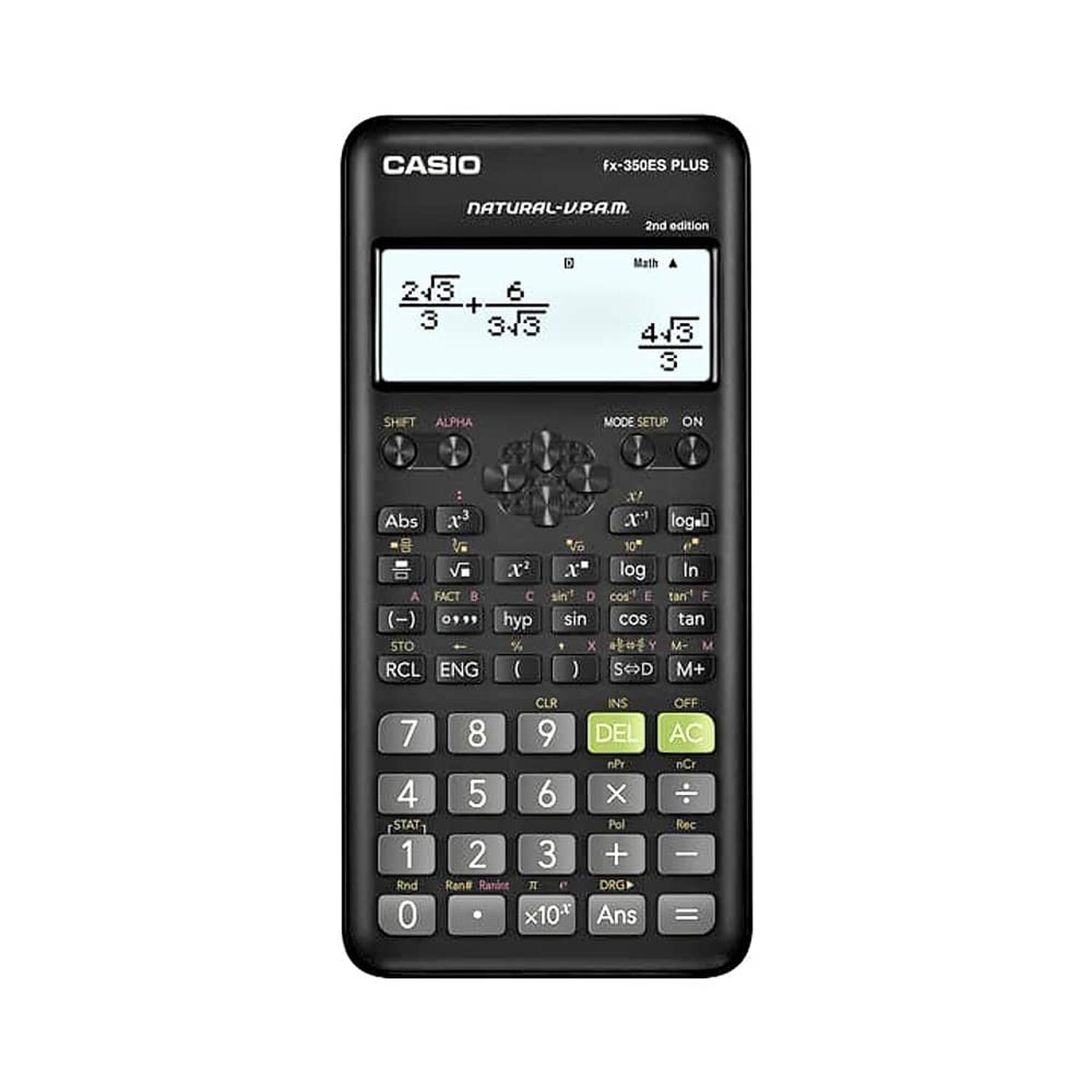 Calculadora Casio Cientifica Fx-350es Plus 2 + 252 Funciones image number 0.0