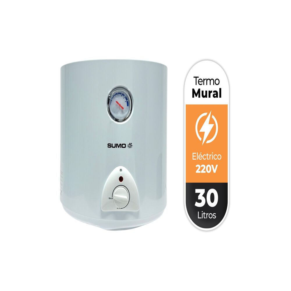 Termo El&eacute;ctrico Mural 30 Litros 1500 W image number 2.0