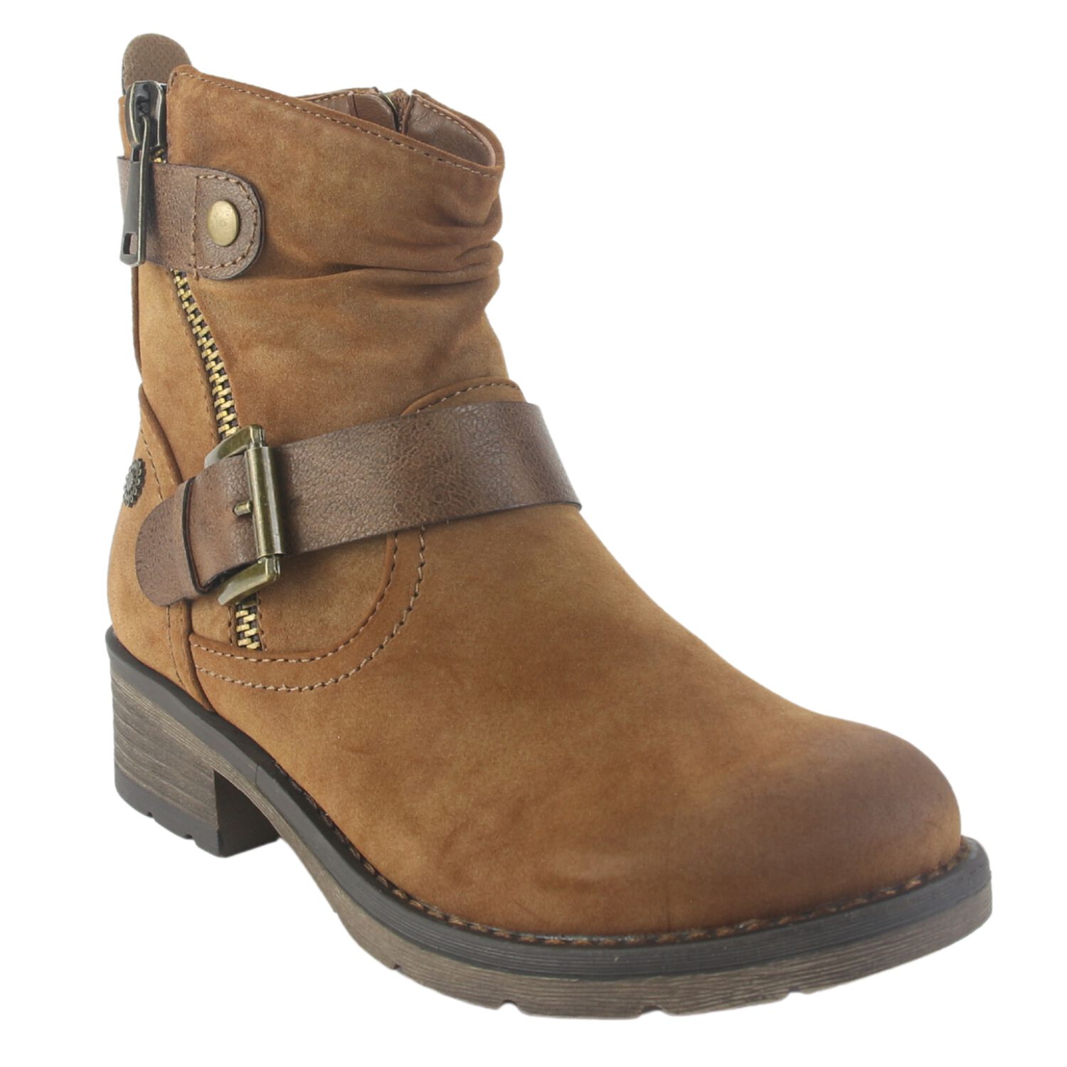Botin Chalada Mujer Torri-11 Camel Casual image number 2.0