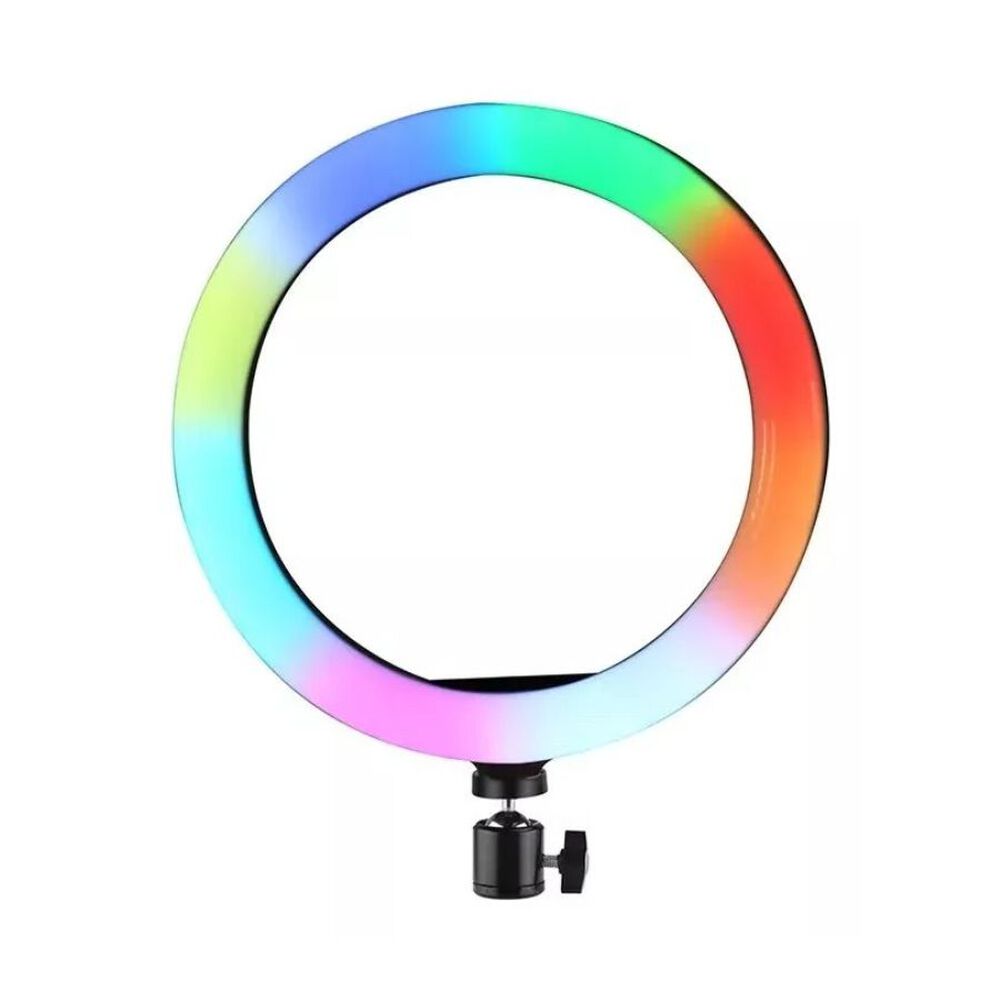 Aro De Luz Led Rgb Foto Videos Iluminación Multicolor 36cm image number 0.0