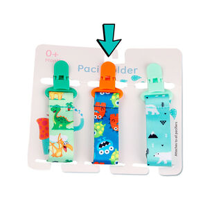 Porta Chupete De Cinta Clips De Tela Para Bebe Afirma Tete
