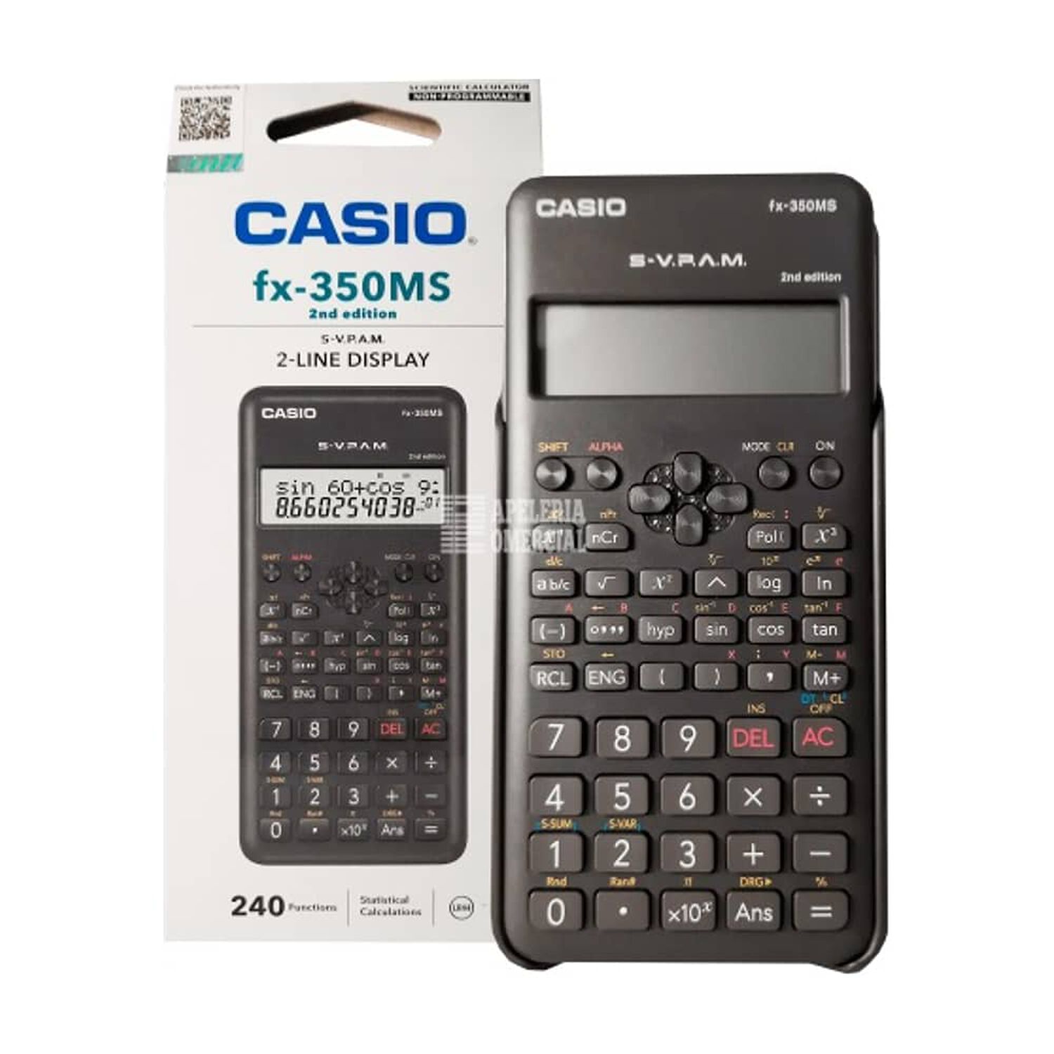 Calculadora Cient&iacute;fica Est&aacute;ndar Casio Fx350ms-2 image number 2.0