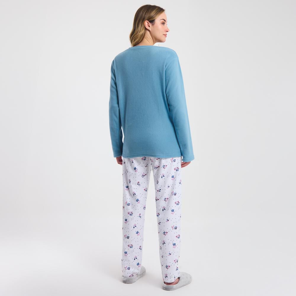 Pijama Manga Larga Mujer Lesage image number 3.0