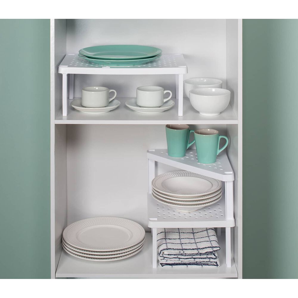 Organizador De Estante Cuadrado Level Blanco image number 1.0