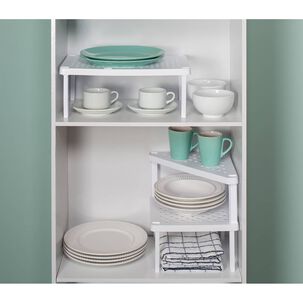 Organizador De Estante Cuadrado Level Blanco