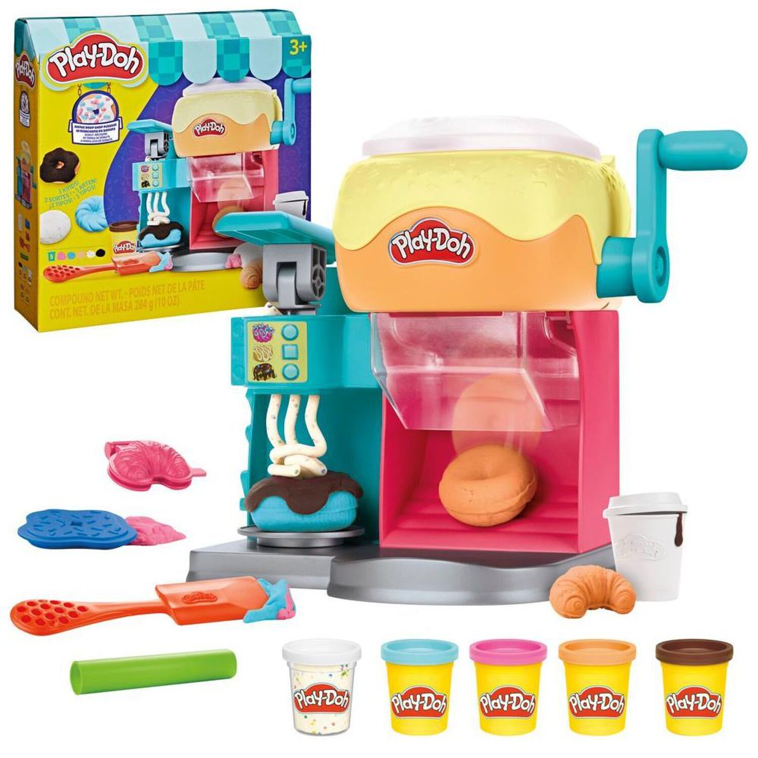 Set De Masa Moldeable Play-doh Mi Tienda De D&oacute;nuts image number 2.0
