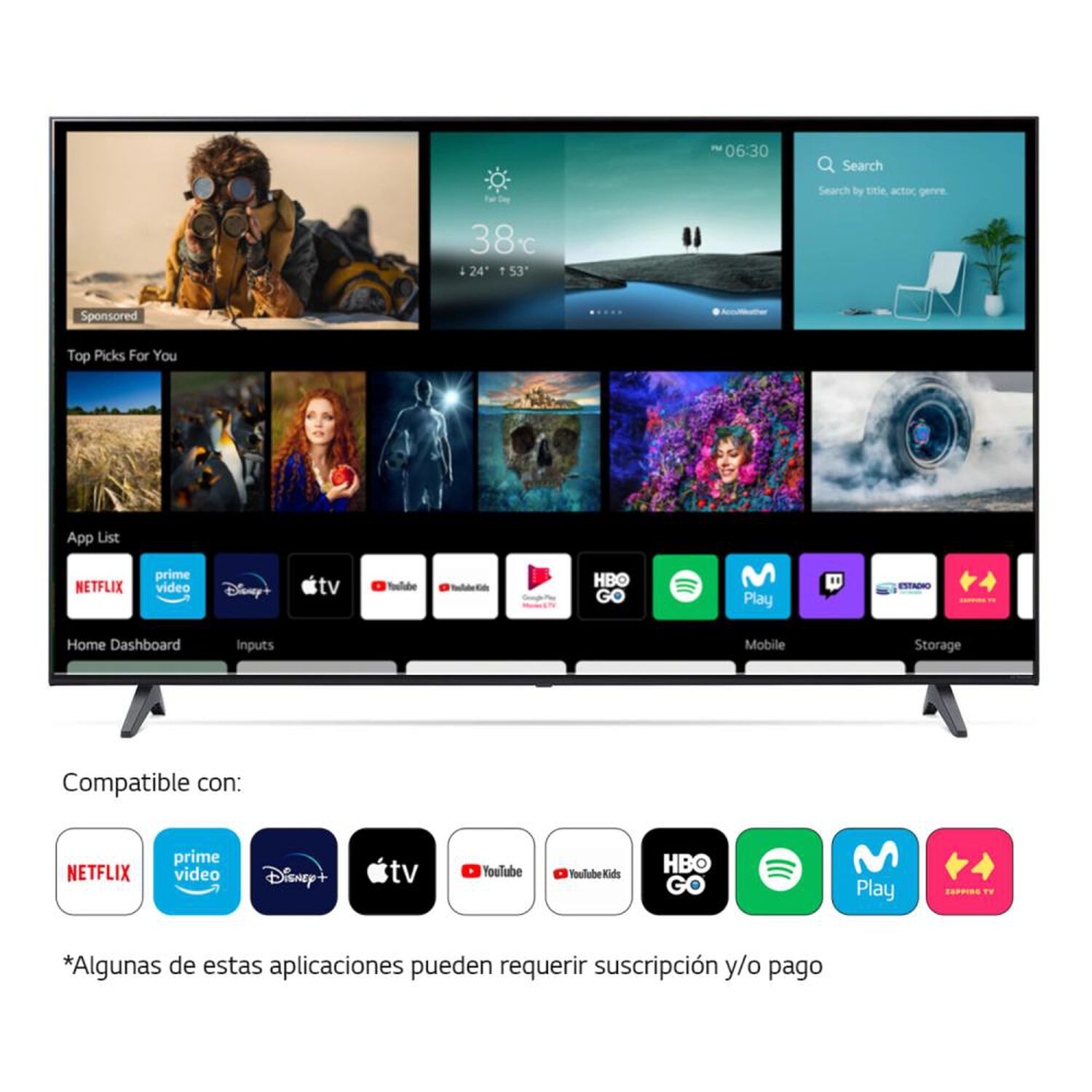 NanoCell 43" LG 43NANO75SQA / Ultra HD 4K / Smart TV image number 1.0