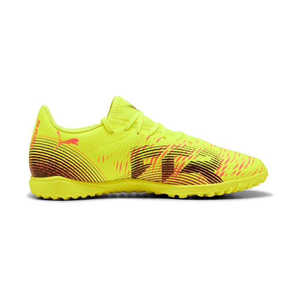 Zapatilla Fútbol Hombre Puma Future 8 Play Tt Amarillo image number 3.0
