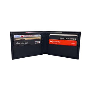 Billetera De Cuero Alerce Negro