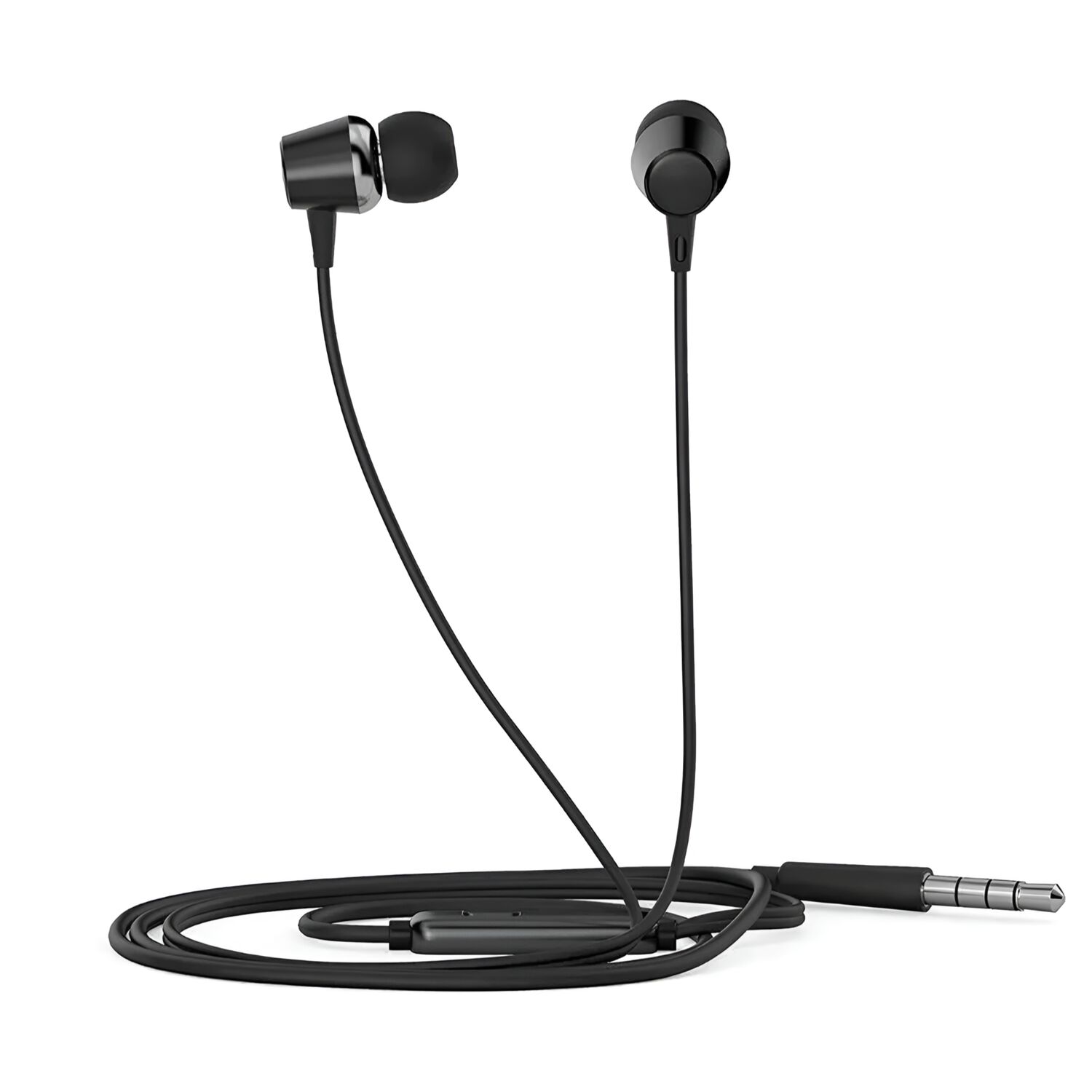 Aud&iacute;fonos In Ear Hp Con Manos Libres Dhe-7000 Black Matte image number 1.0