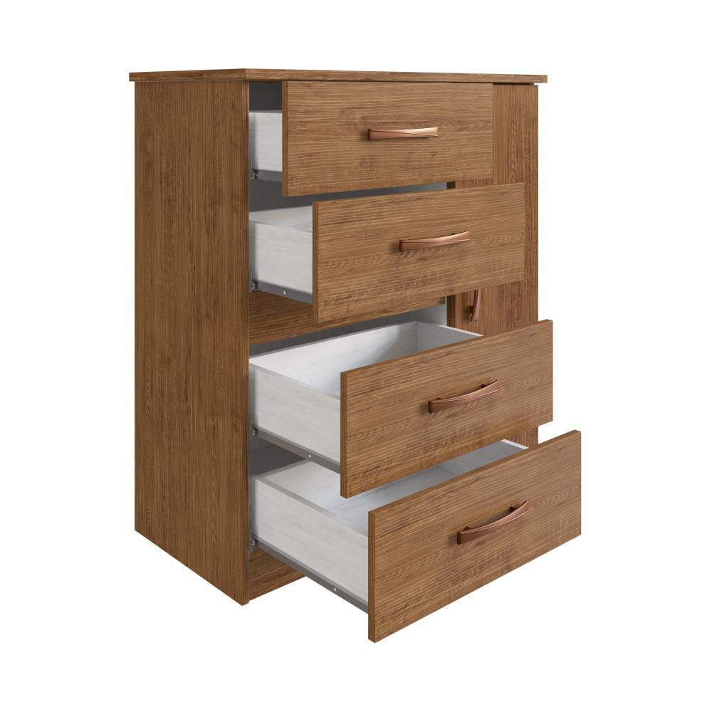 Cómoda Home Mobili Comoda 4 Cajones Caribe / 1 Puerta / 4 Cajones image number 2.0