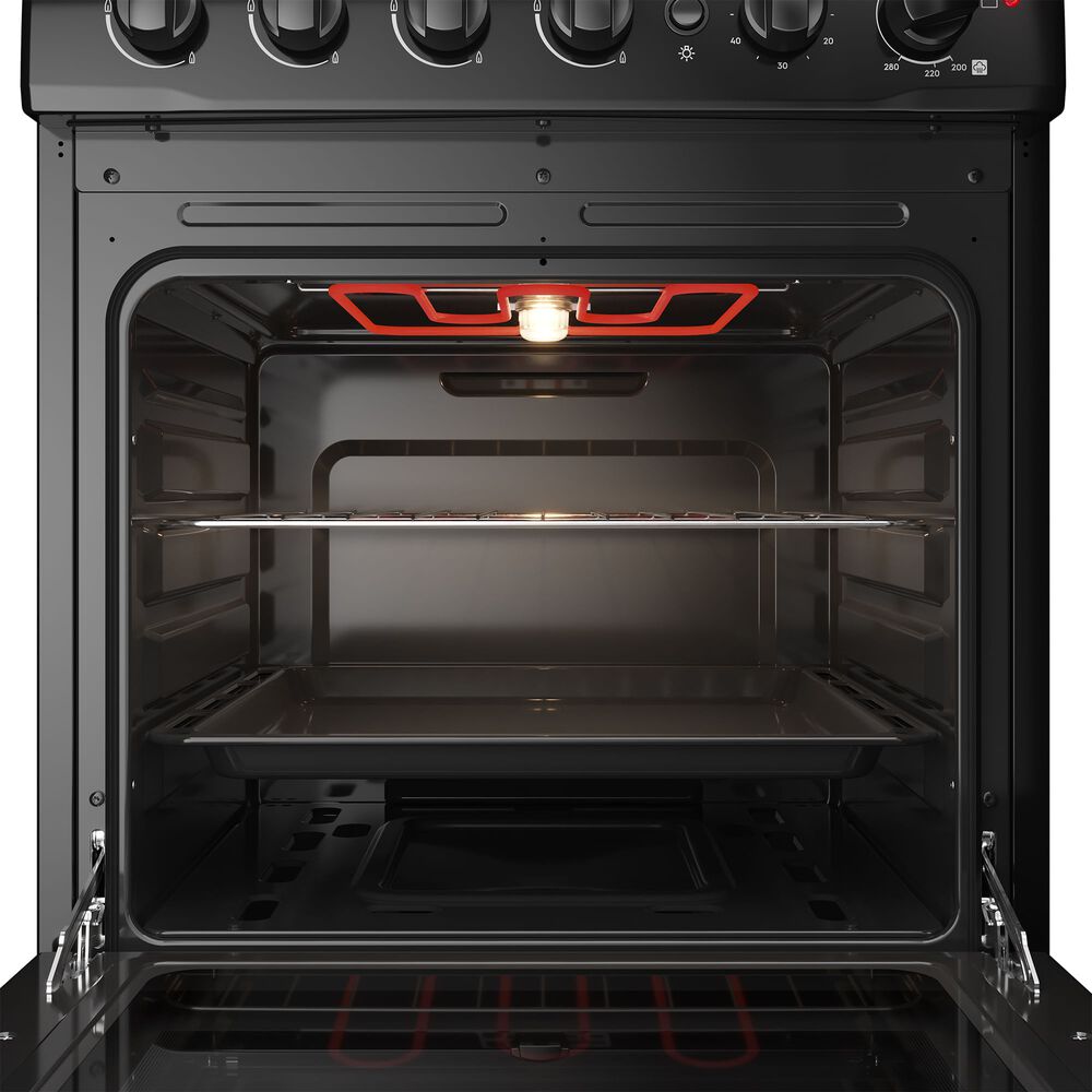 Cocina A Gas 4 Platos Fensa Cubierta Vidrio F 3000 Bt Negra image number 7.0