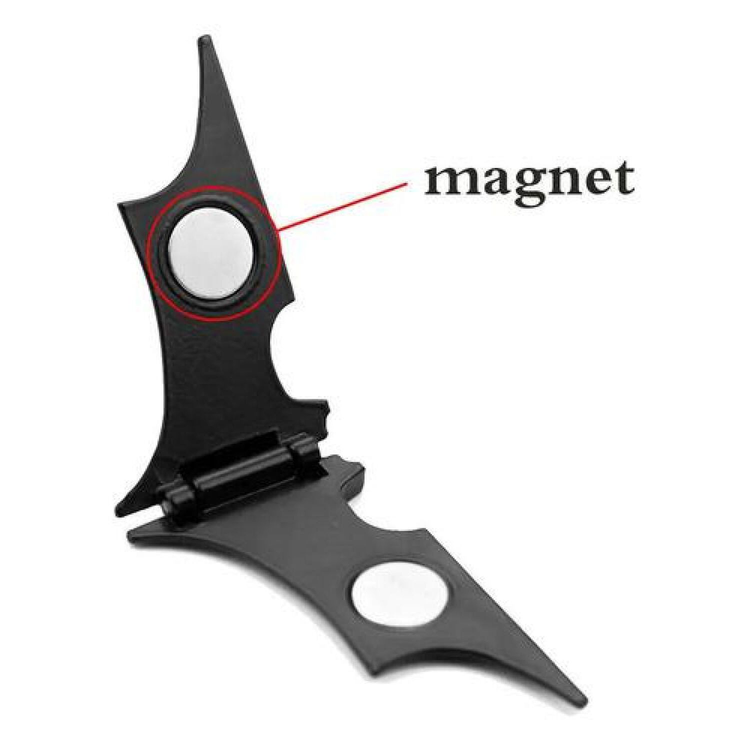 Clip Magn&eacute;tico Plegable Batman Sujetar Billetes Batarang image number 6.0