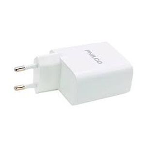 Cargador Rapido 3.0 Usb C Con Cable 18w Blanco Qc621