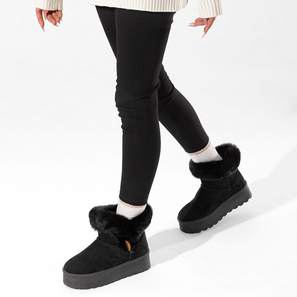 Botin Casual Mujer Gamuza Vintage Antideslizante Weide Lt201 image number 2.0