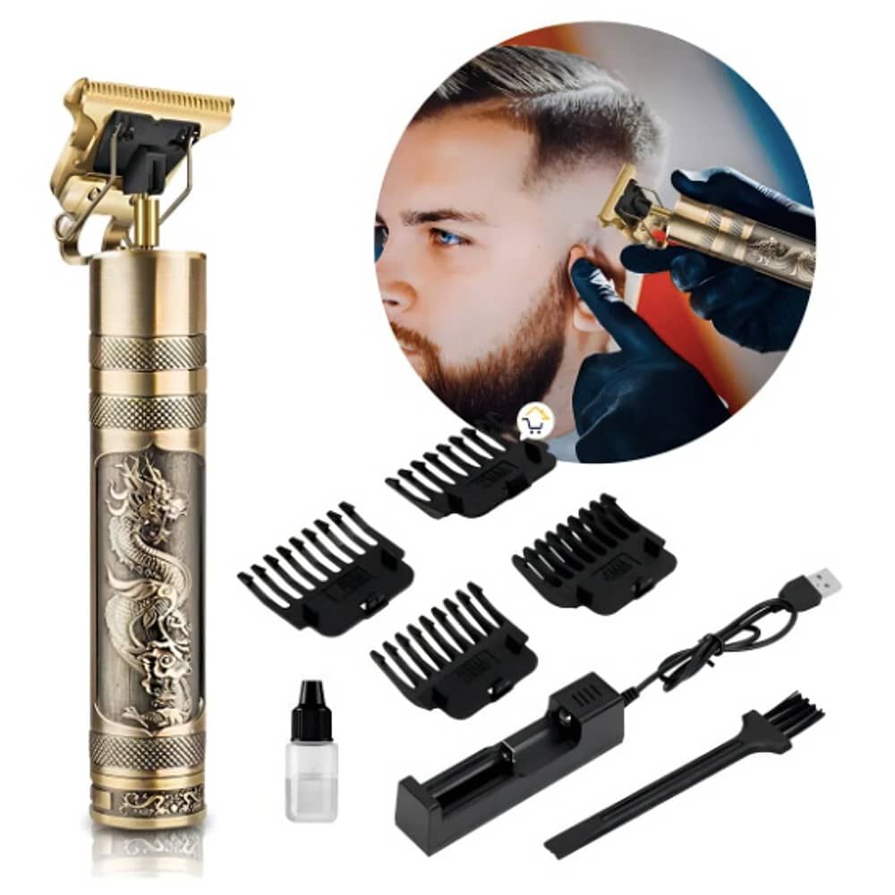 Maquina Para Afeitar Cortar Barba Pelo Recargable image number 2.0