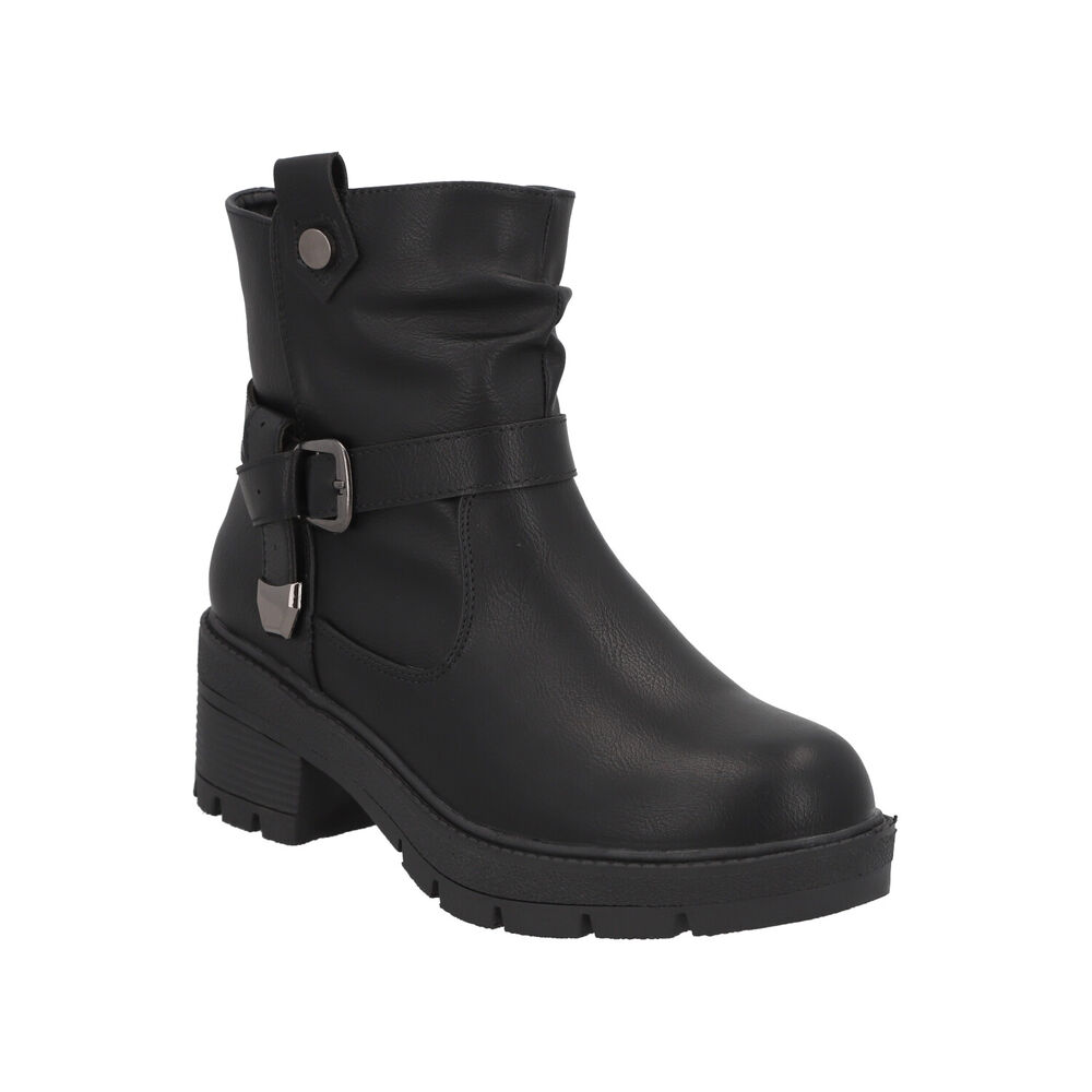 Botin Mujer Negro Luz Detogni image number 2.0