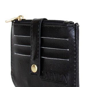 Tarjetero Mujer Obi Negro Carven
