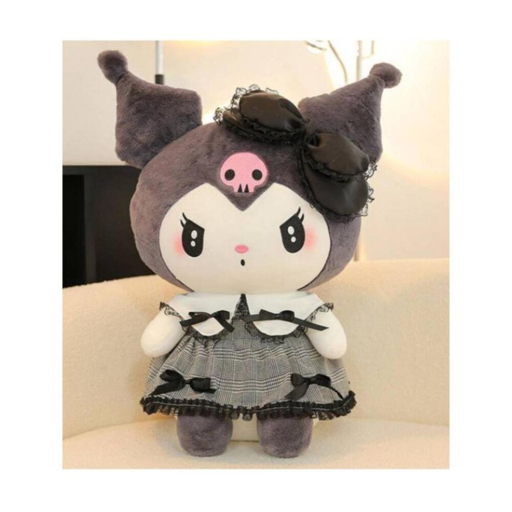Juguete Peluche Kuromi Sanrio 25cm Negro Infantil image number 1.0