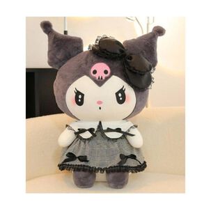 Juguete Peluche Kuromi Sanrio 25cm Negro Infantil