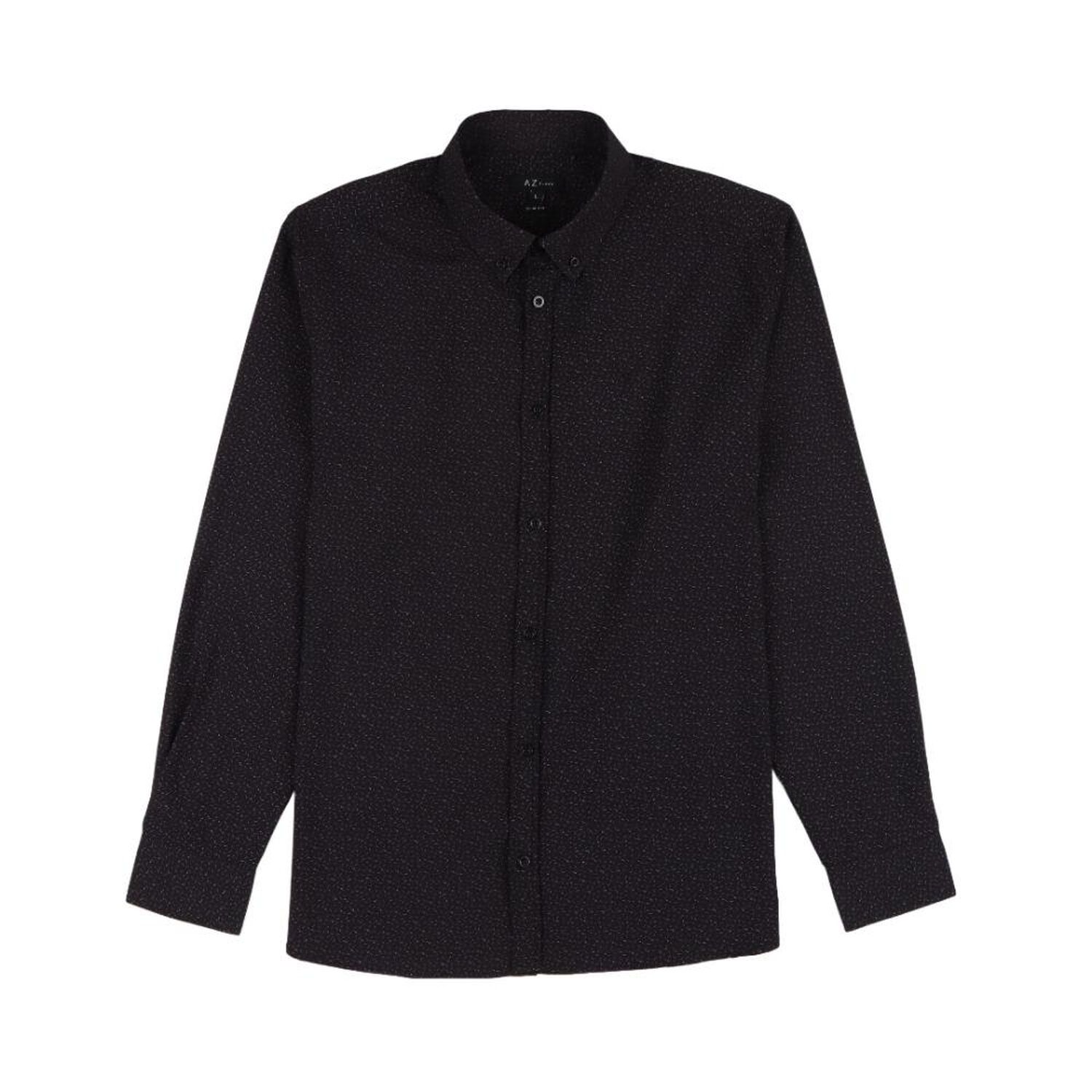 Camisa Hombre Az Black image number 0.0