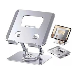 Soporte Para Laptop De Aluminio Giratorio 360