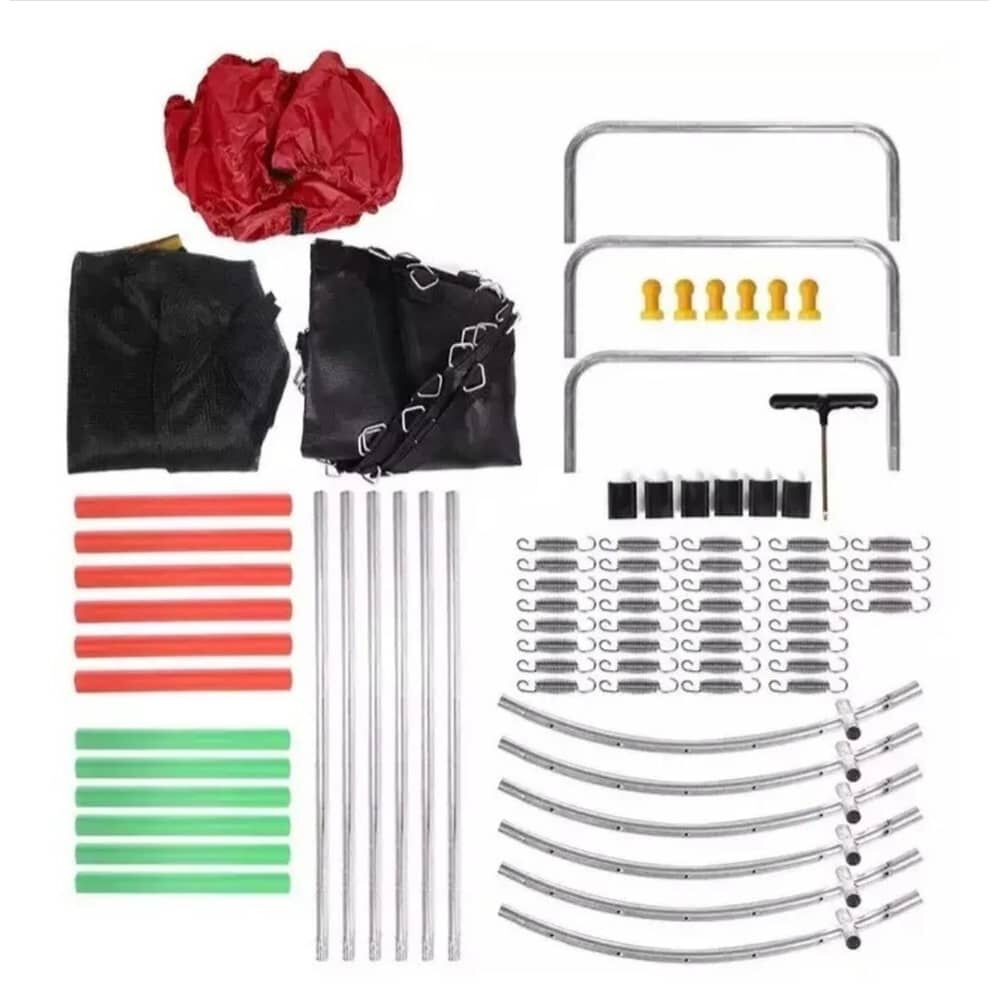 Cama Elastica Trampolin Para Ni&ntilde;os Roja image number 4.0