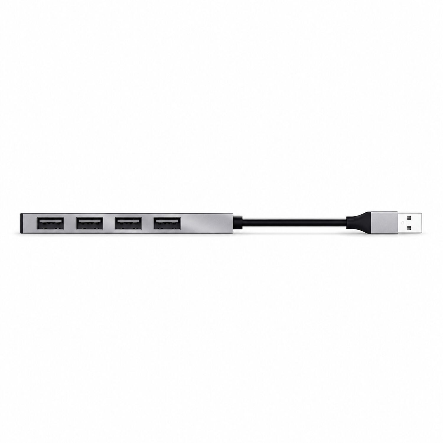 Hub Usb Trust Halyx 4 Puertos Usb 2.0 Flat Aluminium High Speed image number 8.0