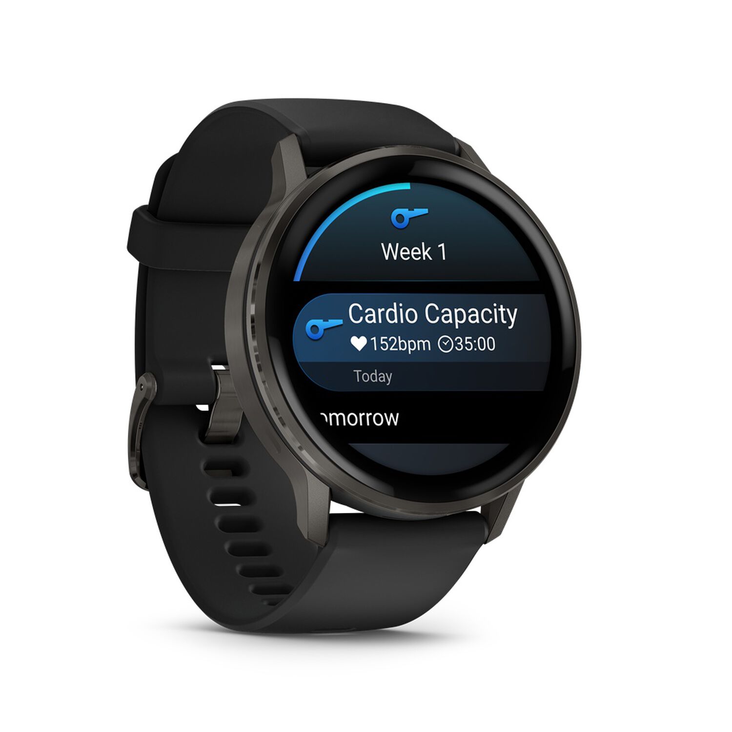 Venu 4 (45mm), Gps, Wi-fi, Black W/ Slate + Black, Garmin image number 2.0