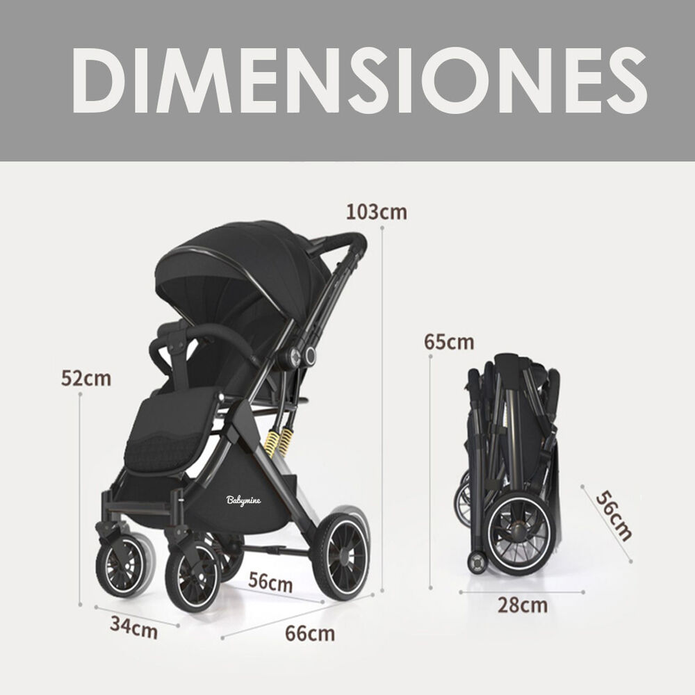 Coche De Bebé Maleta Reversible Walky Animales image number 8.0