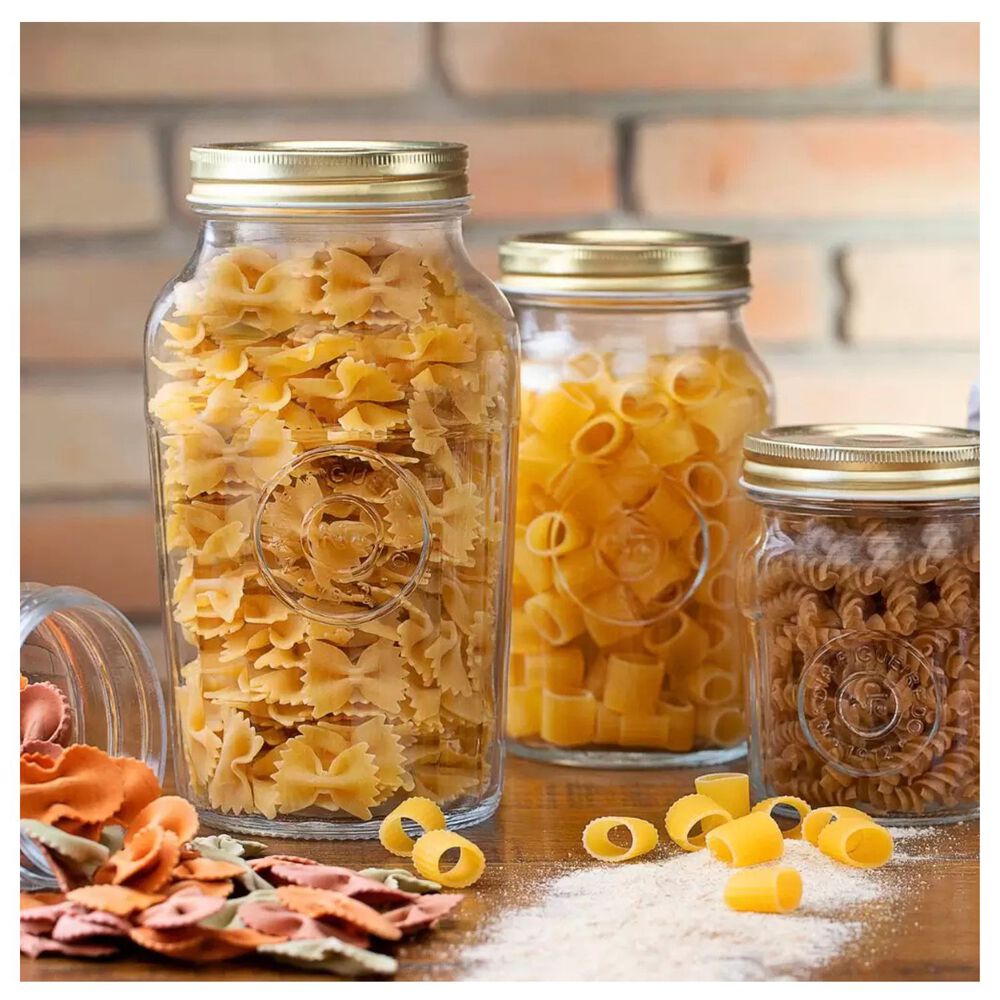 Frasco Americano Vintage 1500ml Tapa Dorada Multiusos image number 2.0