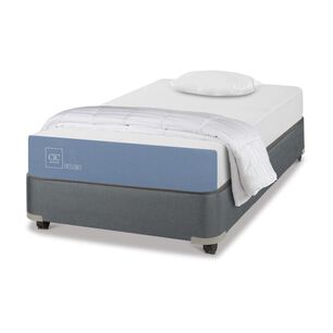 Cama Americana Cic Excellence / 1.5 Plazas / Base Normal + Textil