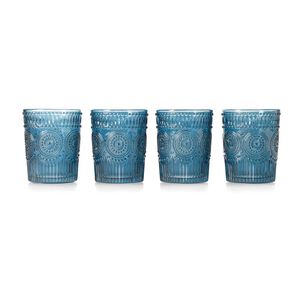 Set De Vasos Azhome Zafiro / 4 Piezas / 295 Ml