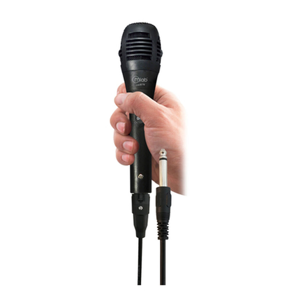 Microfono Mlab Advanced Vocal Karaoke Cardioide Color Negro image number 2.0