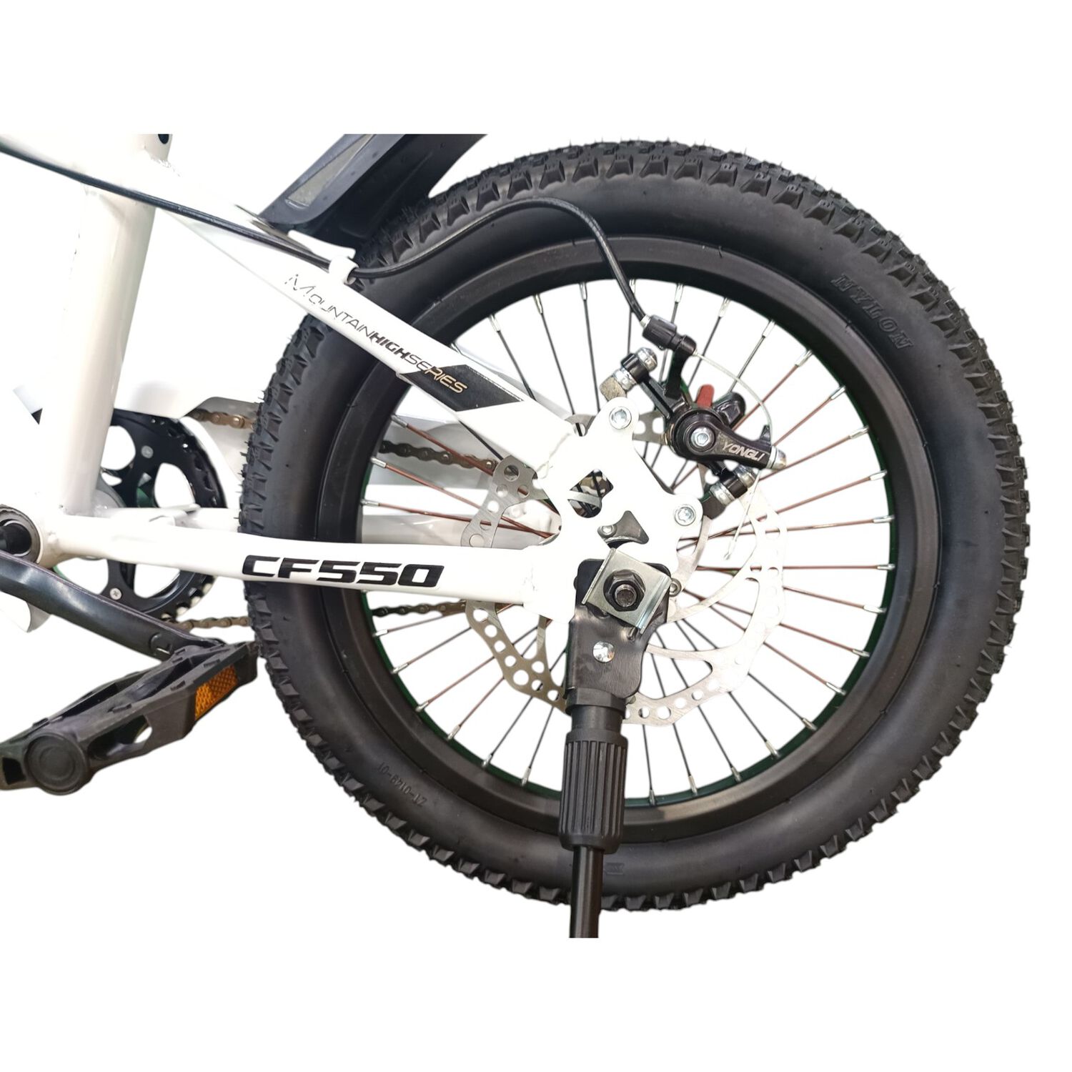 Bicicleta Aro 16 Cfbike Con Disco Blanco image number 6.0