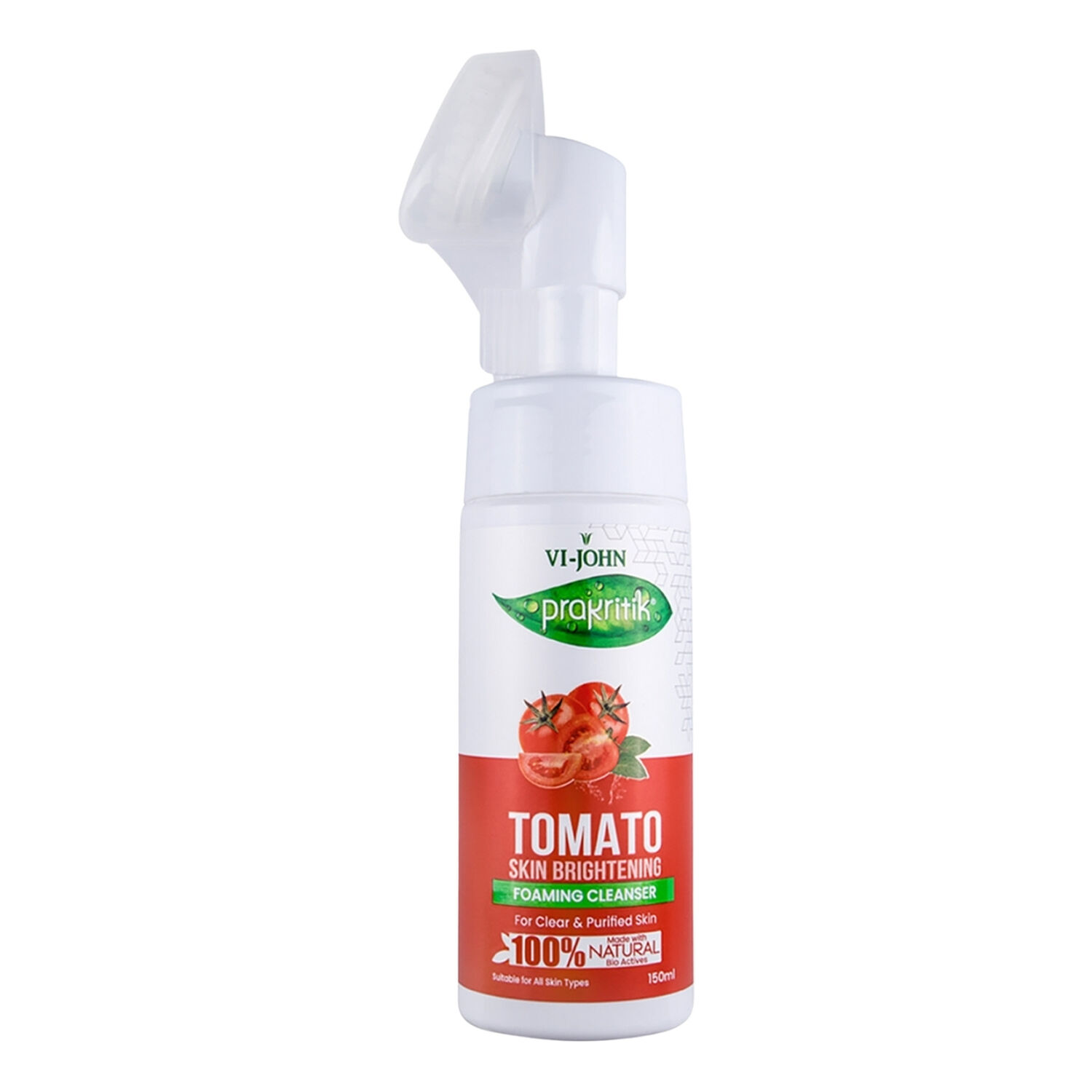 Prakritik Jab&oacute;n Espumoso Facial Tomate 150 Ml image number 0.0