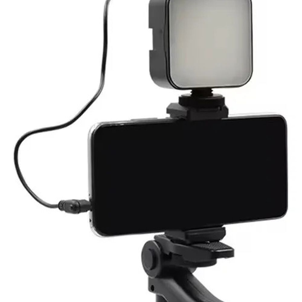 Kit De Grabacion Estabilizador Luz Led Y Micrófono image number 1.0