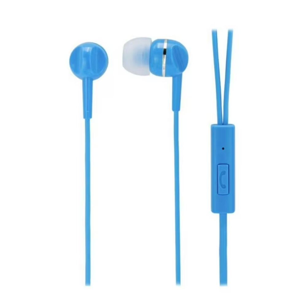 Audifonos Manos Libres Jack 3.5 Azul Earbuds 105 image number 3.0