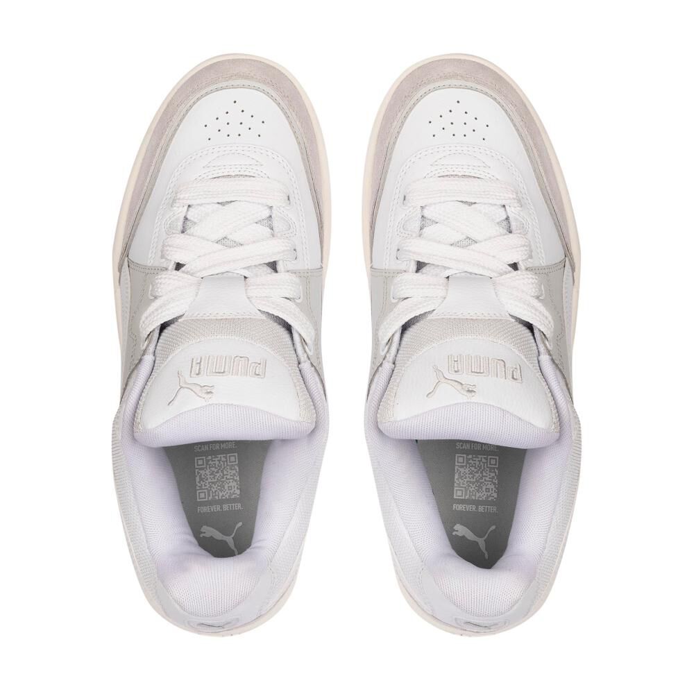 Zapatilla Urbana Unisex Puma Park Lifestyle Sk8 Blanco image number 4.0