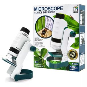 Juguete Microscopio Cientifico Lente 60-120x