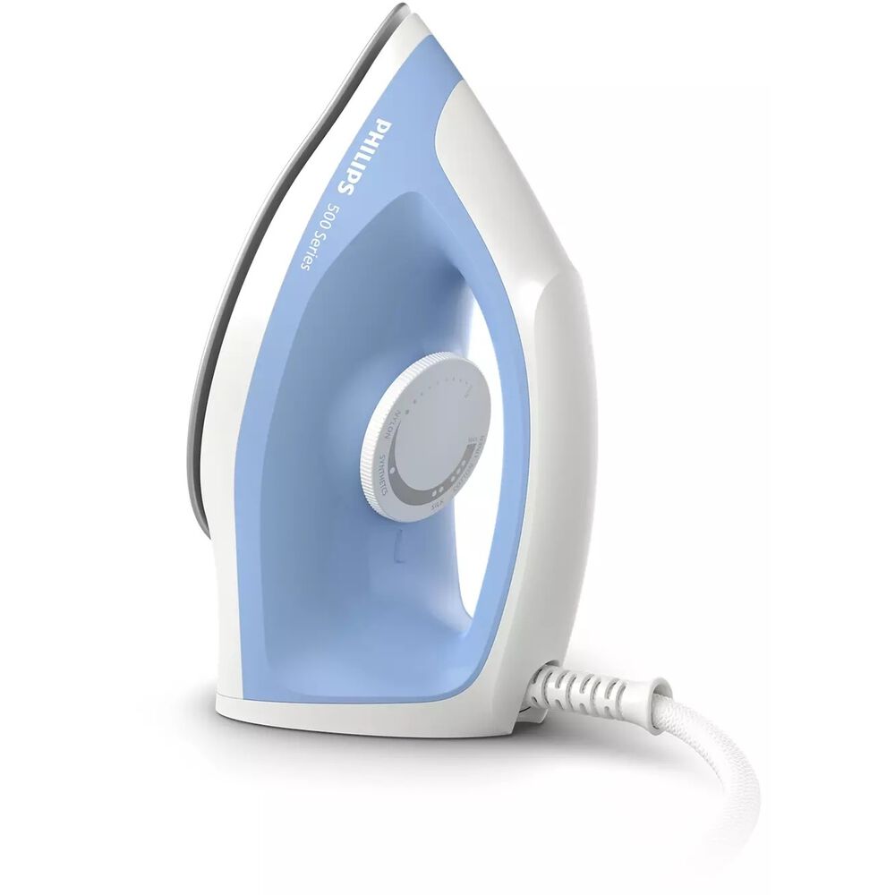Placha Vapor Seca Philips Serie 500 Dry Iron Dst0520/20 Azul image number 1.0