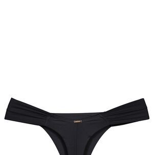 Colaless Lateral Drapeado Negro 2rios