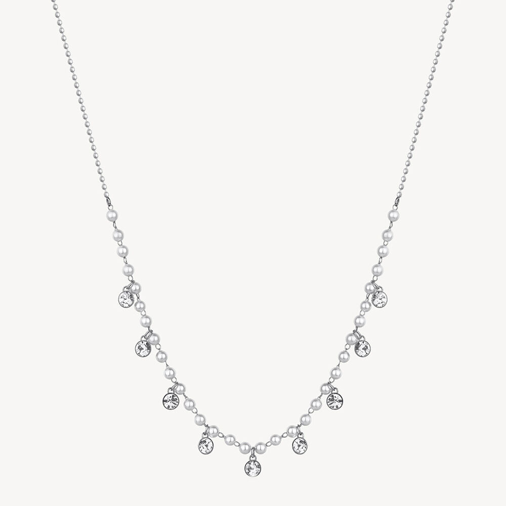 Collar Brosway Bah83 Plateado Mujer image number 0.0