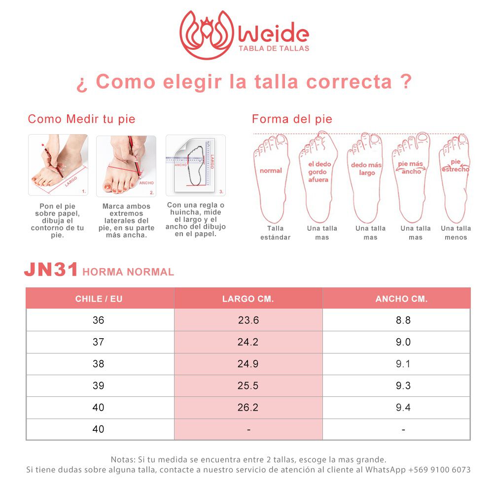 Sandalia Plana Casual Mujer Weide Jn31 image number 3.0