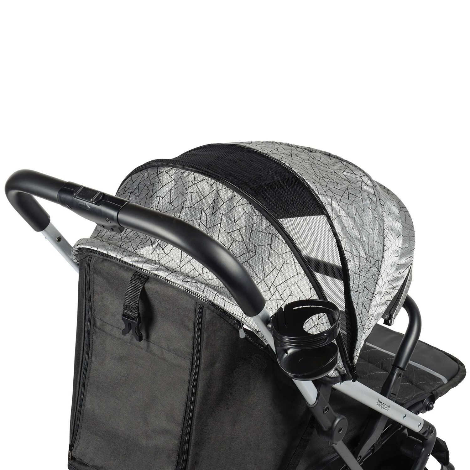 Coche Maleta Compacto Mini-ride Grey image number 3.0